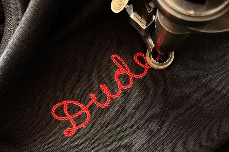 Chain stitch embroidery — Matthewisms